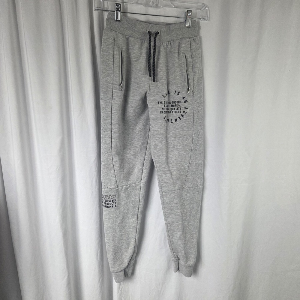 Primark Jogger Pants Kids 12-13 Years Gray Fleece Explore More Sweatpants